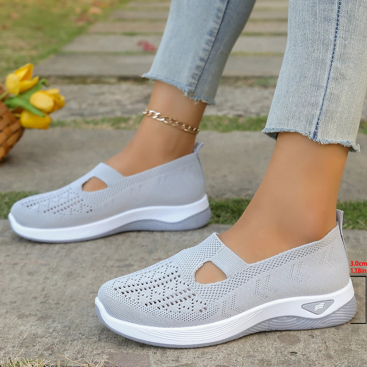 Women'S Summer Shoes - Casual Sneaker, Simple, Four Seasons General Light Flat Solid Women Shoes Sale Shoes with Free Shipping
