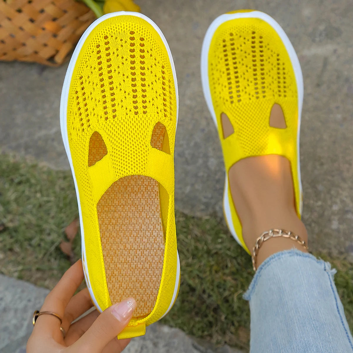 Women'S Summer Shoes - Casual Sneaker, Simple, Four Seasons General Light Flat Solid Women Shoes Sale Shoes with Free Shipping