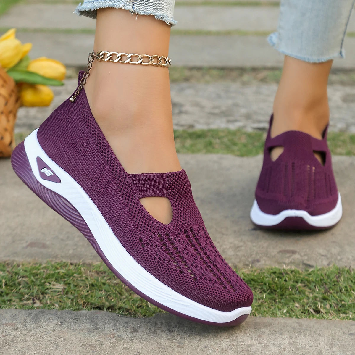 Women'S Summer Shoes - Casual Sneaker, Simple, Four Seasons General Light Flat Solid Women Shoes Sale Shoes with Free Shipping