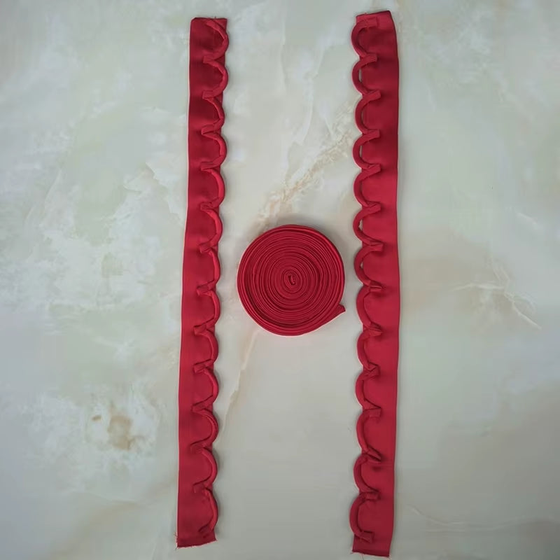 3 Pcs/ Set Bridal Wedding Gown Dress Lace up Zipper Replacement Bandage Accessories Bridal Banquet Evening Lace-Up Satin Ribbon