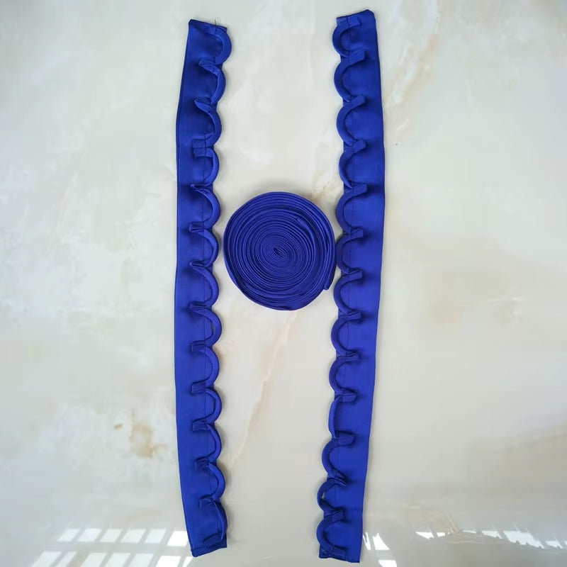 3 Pcs/ Set Bridal Wedding Gown Dress Lace up Zipper Replacement Bandage Accessories Bridal Banquet Evening Lace-Up Satin Ribbon