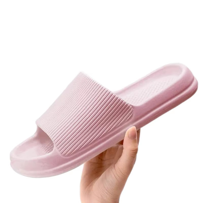 Soft Sole Massage Shower Shoes for Women Men Couples Waterproof Non-Slip Home Leisure Fashion Bathroom Slippers