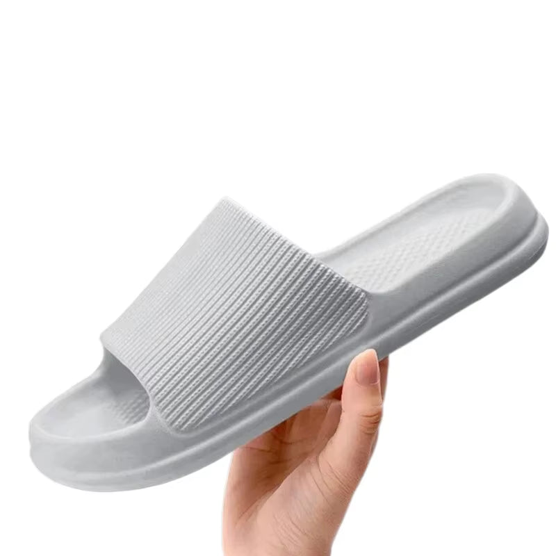 Soft Sole Massage Shower Shoes for Women Men Couples Waterproof Non-Slip Home Leisure Fashion Bathroom Slippers