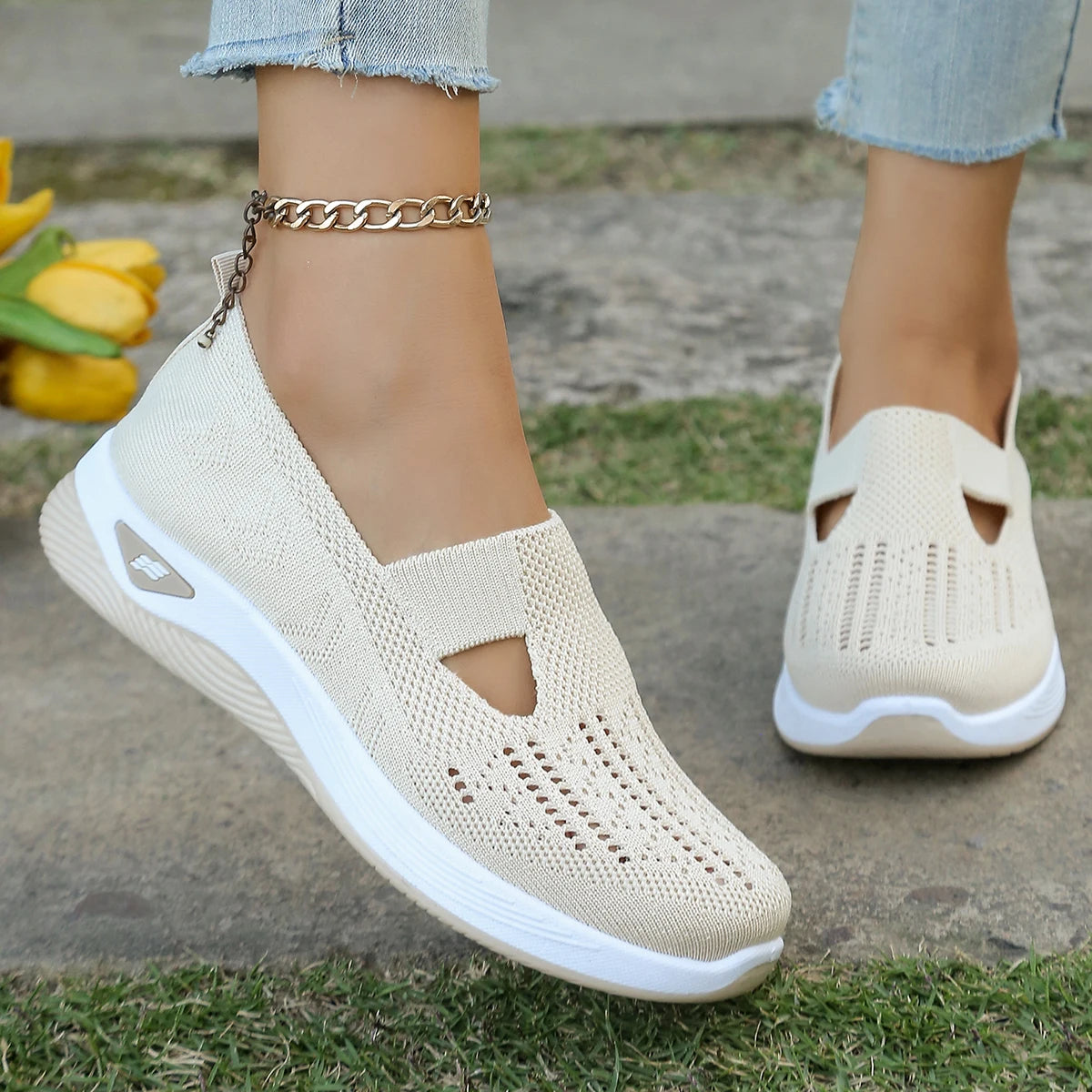 Women'S Summer Shoes - Casual Sneaker, Simple, Four Seasons General Light Flat Solid Women Shoes Sale Shoes with Free Shipping